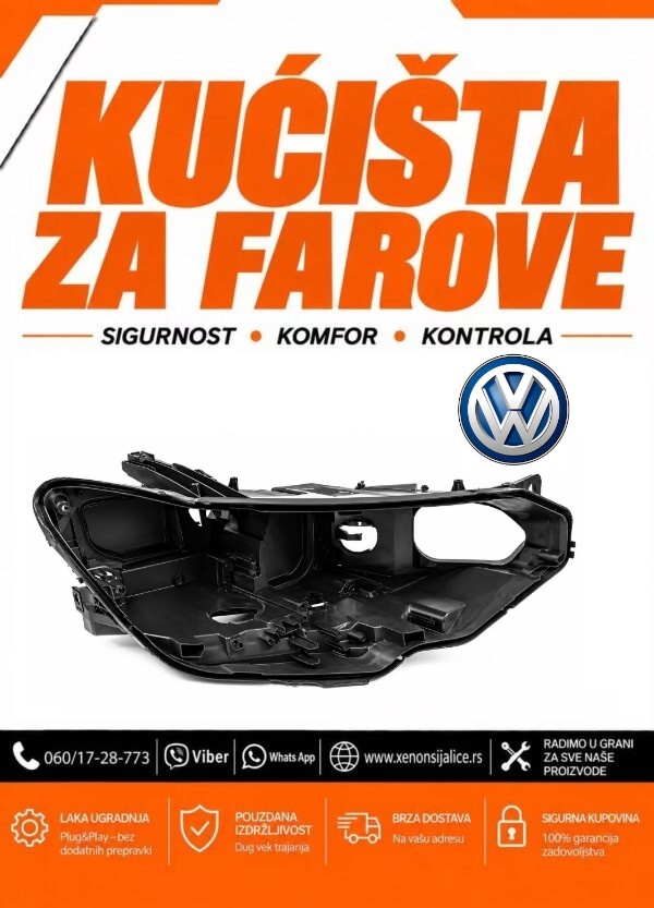 KUCISTE FARA VW PASSAT B8 15-20 XENON