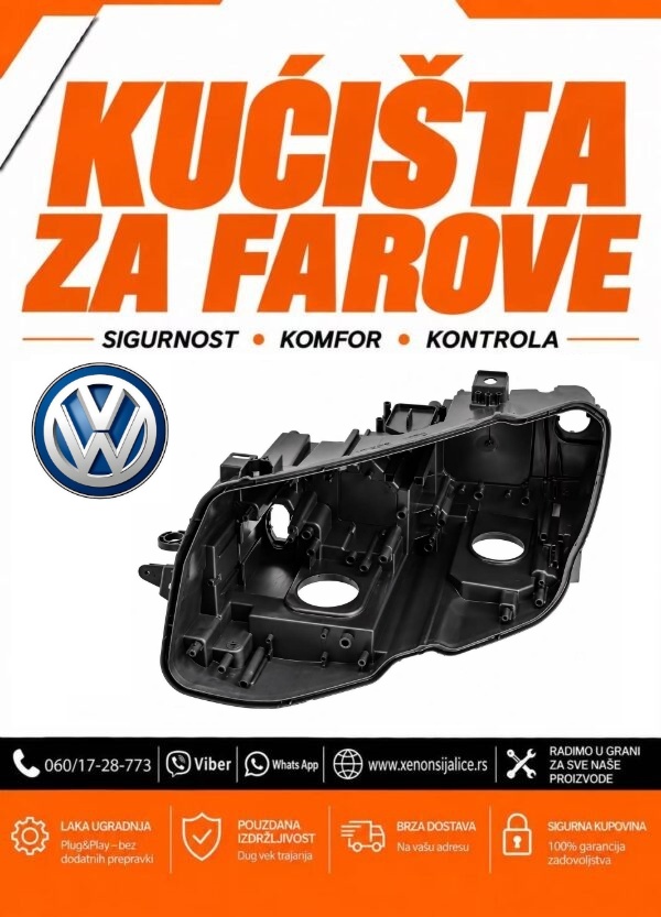 KUCISTE FARA VW TIGUAN 17-22 LED