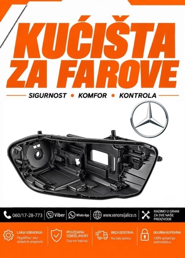 KUCISTE FARA MERCEDES A KLASA W177 18-25 LED