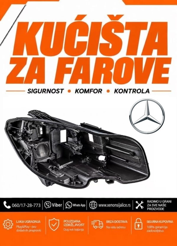 KUCISTE FARA MERCEDES CLS C218 11-14 XENON