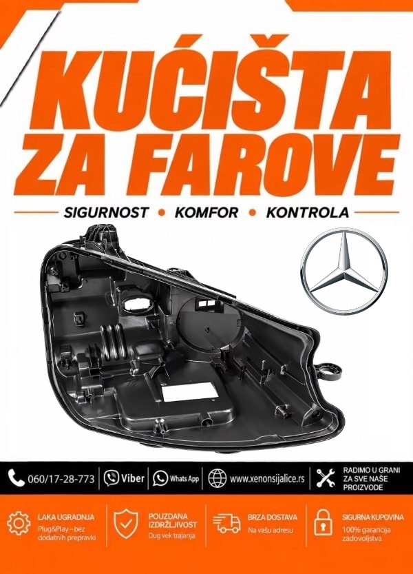 KUCISTE FARA MERCEDES E KLASA W213 20-23 LED