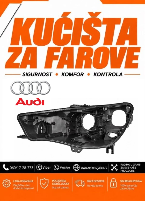 KUCISTE FARA AUDI A4 16-20 XENON