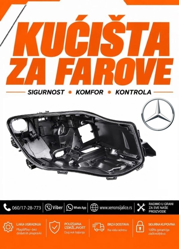 KUCISTE FARA MERCEDES GLE W166 15-18 LED