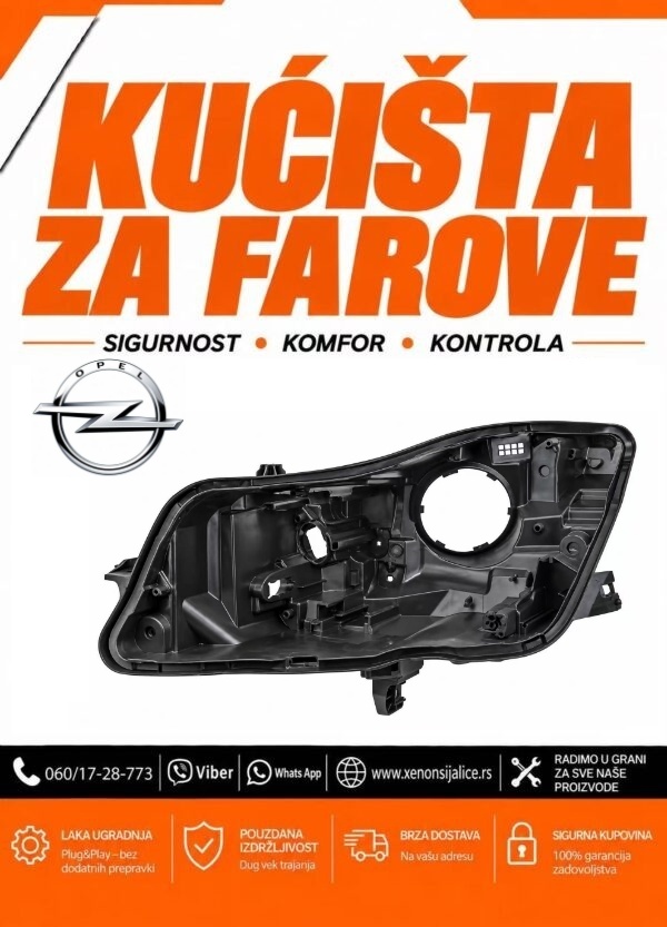 KUCISTE FARA OPEL INSIGNIA 13-17 XENON