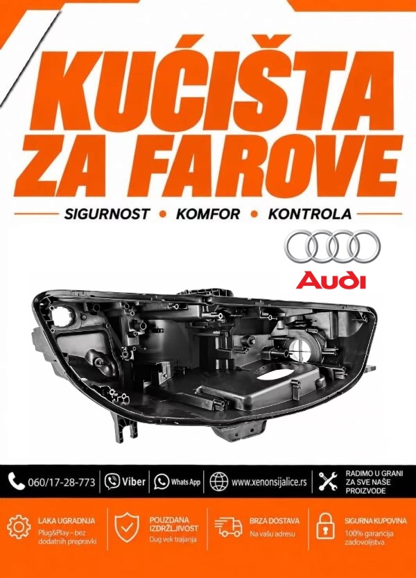 KUCISTE FARA AUDI A4 20-24 LED