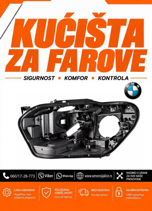 KUCISTE FARA BMW 1 F20 11-15 XENON