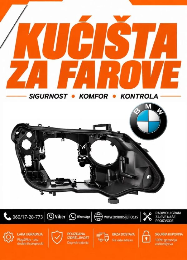 KUCISTE FARA BMW 5 E60 07-10 XENON