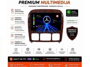 MERCEDES S KLASA MULTIMEDIJA ANDROID,CAR PLAY NAVIGACIJA TOUCH SCREEN 10 INCA