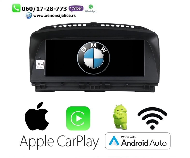 BMW 7 E65 ANDROID,CAR PLAY MULTIMEDIJA NAVIGACIJA TOUCH SCREEN 10 INCA