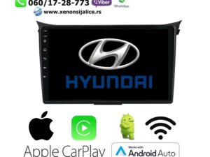 HYUNDAI I30 NOVI TIP MULTIMEDIJA ANDROID,CAR PLAY NAVIGACIJA TOUCH SCREEN 10 INCA
