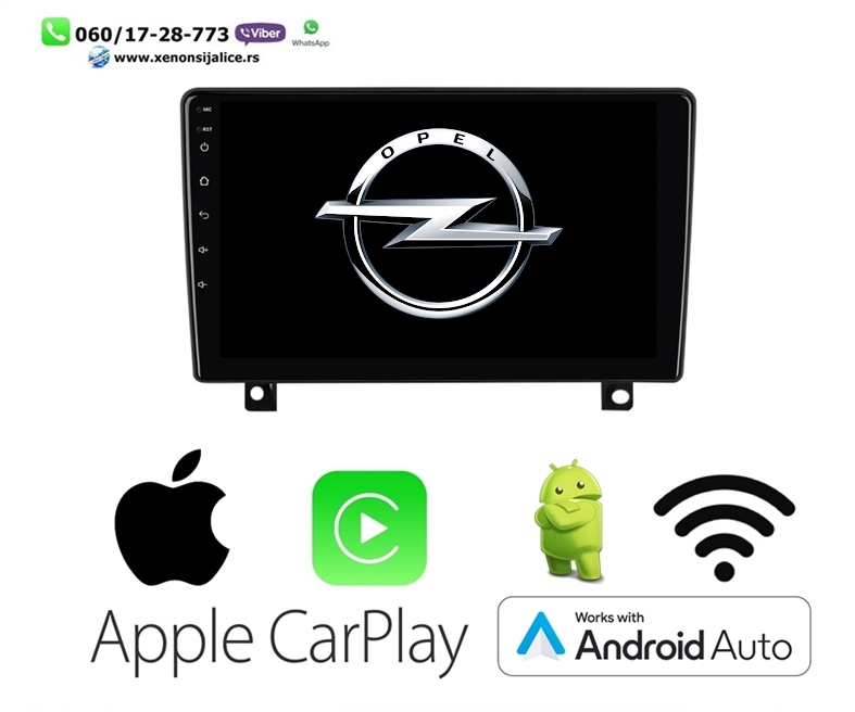 OPEL MULTIMEDIJA ANDROID,CAR PLAY NAVIGACIJA TOUCH SCREEN 10 INCA