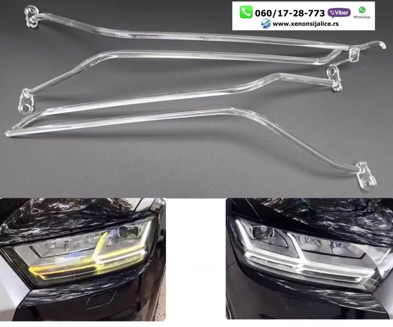 LED DNEVNO SVETLO FABRICKI MODEL U FARU AUDI Q7 15-20 LED