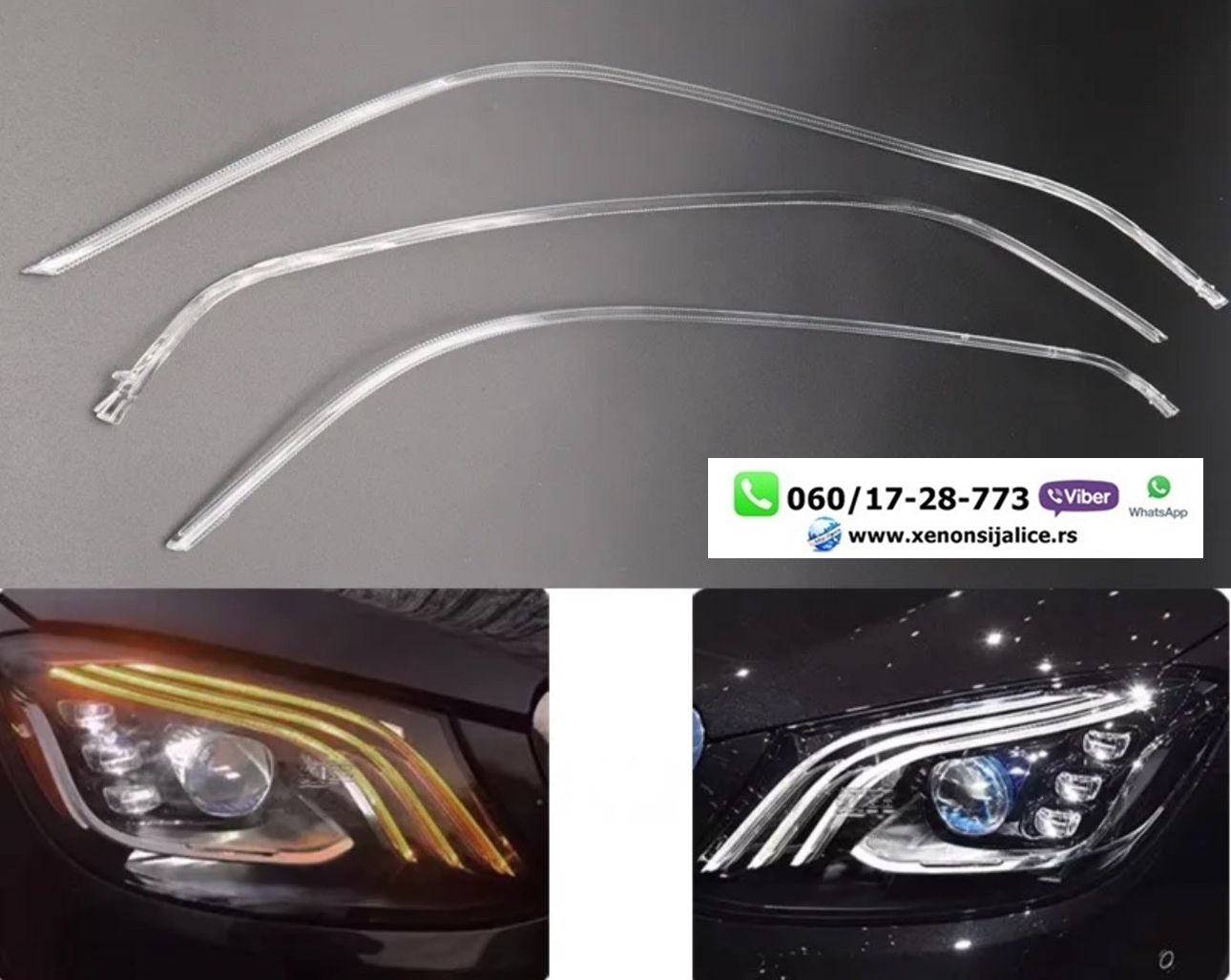 LED DNEVNO SVETLO FABRICKI MODEL U FARU MERCEDES S KLASA W222 18-22