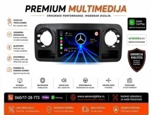 MERCEDES SPRINTER MULTIMEDIJA ANDROID,CAR PLAY NAVIGACIJA TOUCH SCREEN 10 INCA