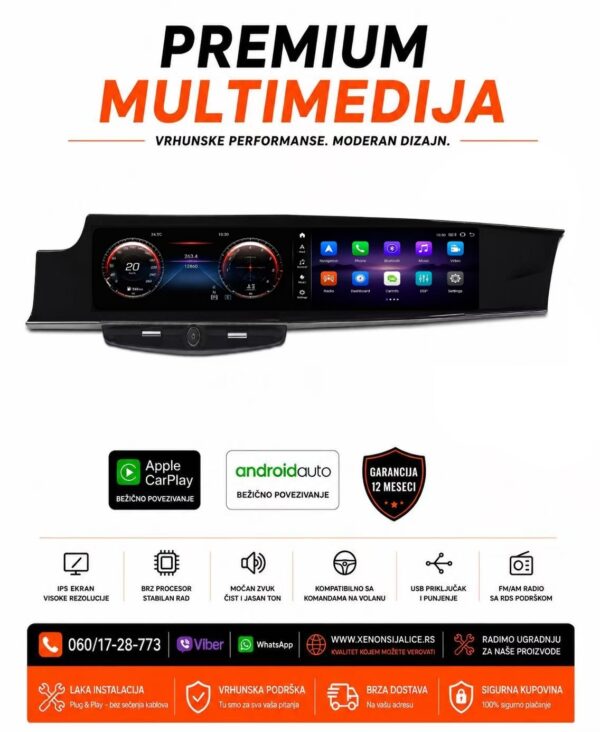 PORSCHE PANAMERA 10-16 MULTIMEDIJA NAVIGACIJA TOUCH SCREEN 12 INCA ANDROID,CAR PLAY