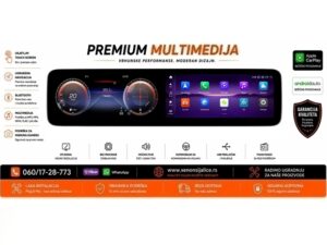 MERCEDES A,B KLASA MULTIMEDIJA ANDROID,CAR PLAY NAVIGACIJA TOUCH SCREEN 12 INCA