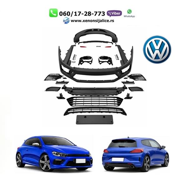 VW SCIROCCO BODY KIT R 15-17