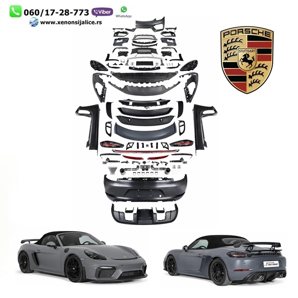 PORSCHE BOXTER BODY KIT 12-16 GT4