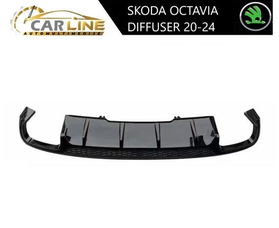 SKODA OCTAVIA A7 20-24 ZADNJI DIFUZOR