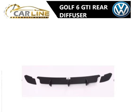 WW GOLF 6 GTI ZADNJI DIFUZOR
