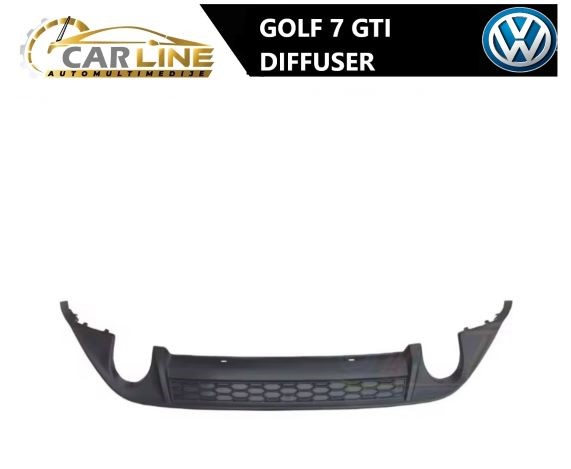 WW GOLF 7 GTI ZADNJI DIFUZOR