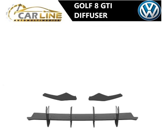 WW GOLF 8 GTI ZADNJI DIFUZOR