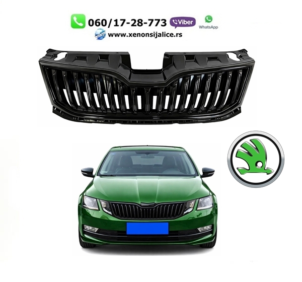 SKODA OCTAVIA 17-19 MASKA RS