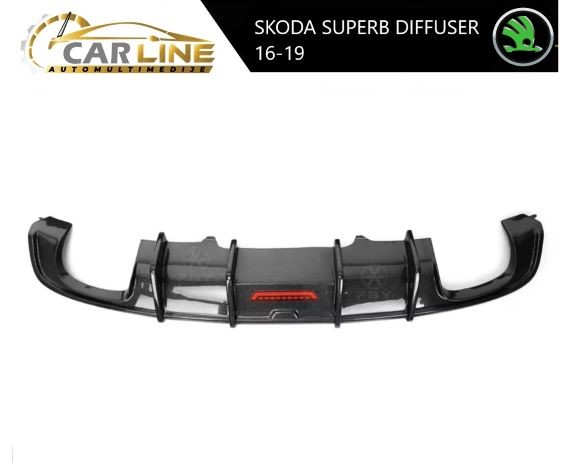SKODA SUPERB 16-19 ZADNJI DIFUZOR