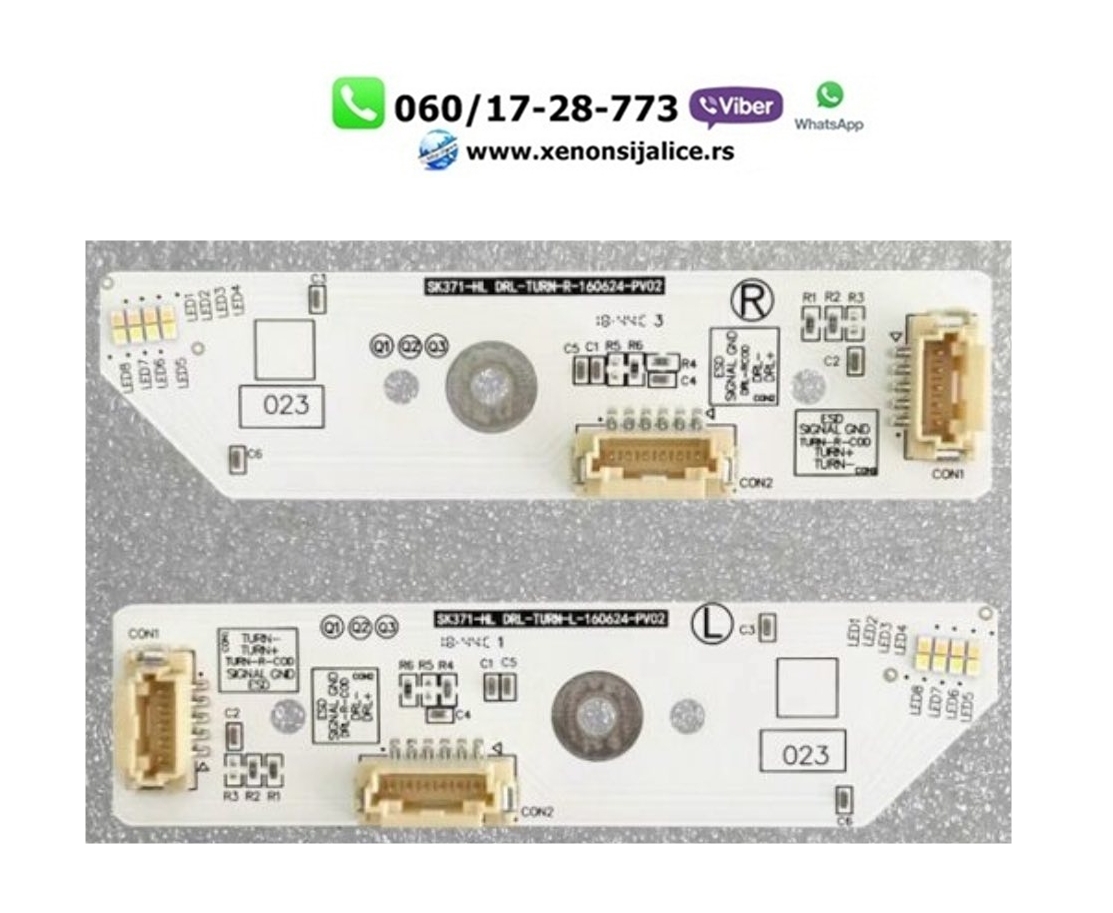 LED CIP ZA DNEVNO SVETLO SKODA OCTAVIA 19-21