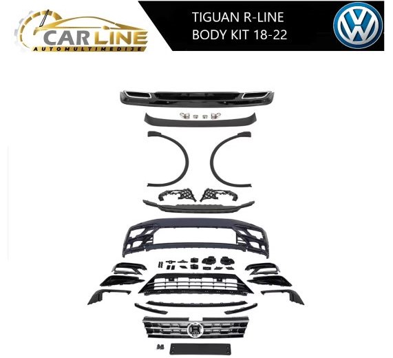 WW TIGUAN R-LINE 18-22 BODY KIT