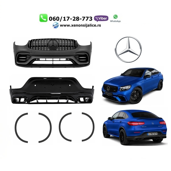 MERCEDES GLC C253 COUPE 15-20 BODY KIT AMG