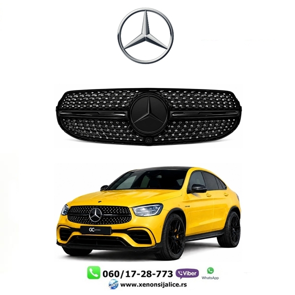 MERCEDES GLC C253 COUPE 20-22 MASKA AMG