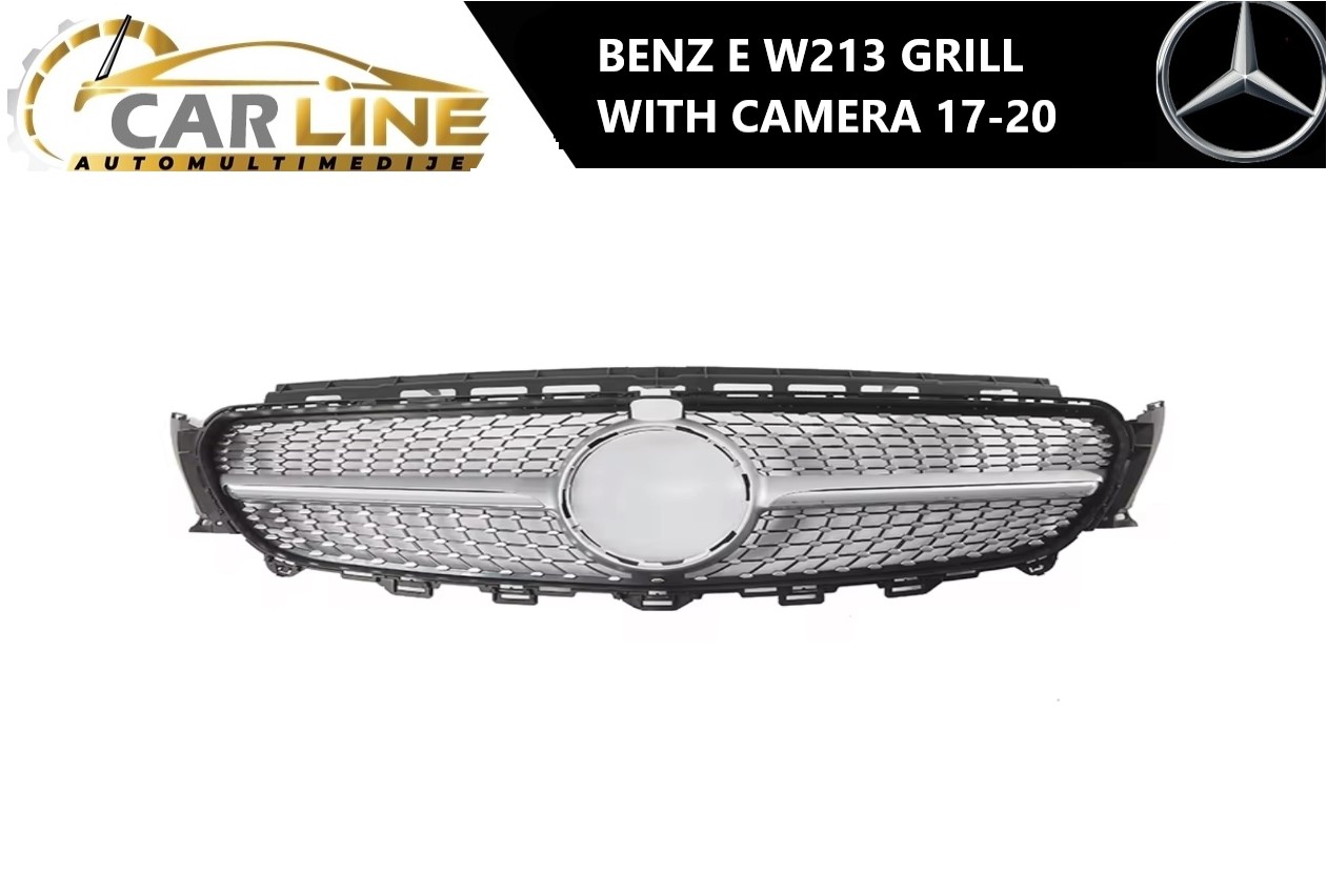MERCEDES E W213 PREDNJI GRILL (SA KAMEROM) 17-20