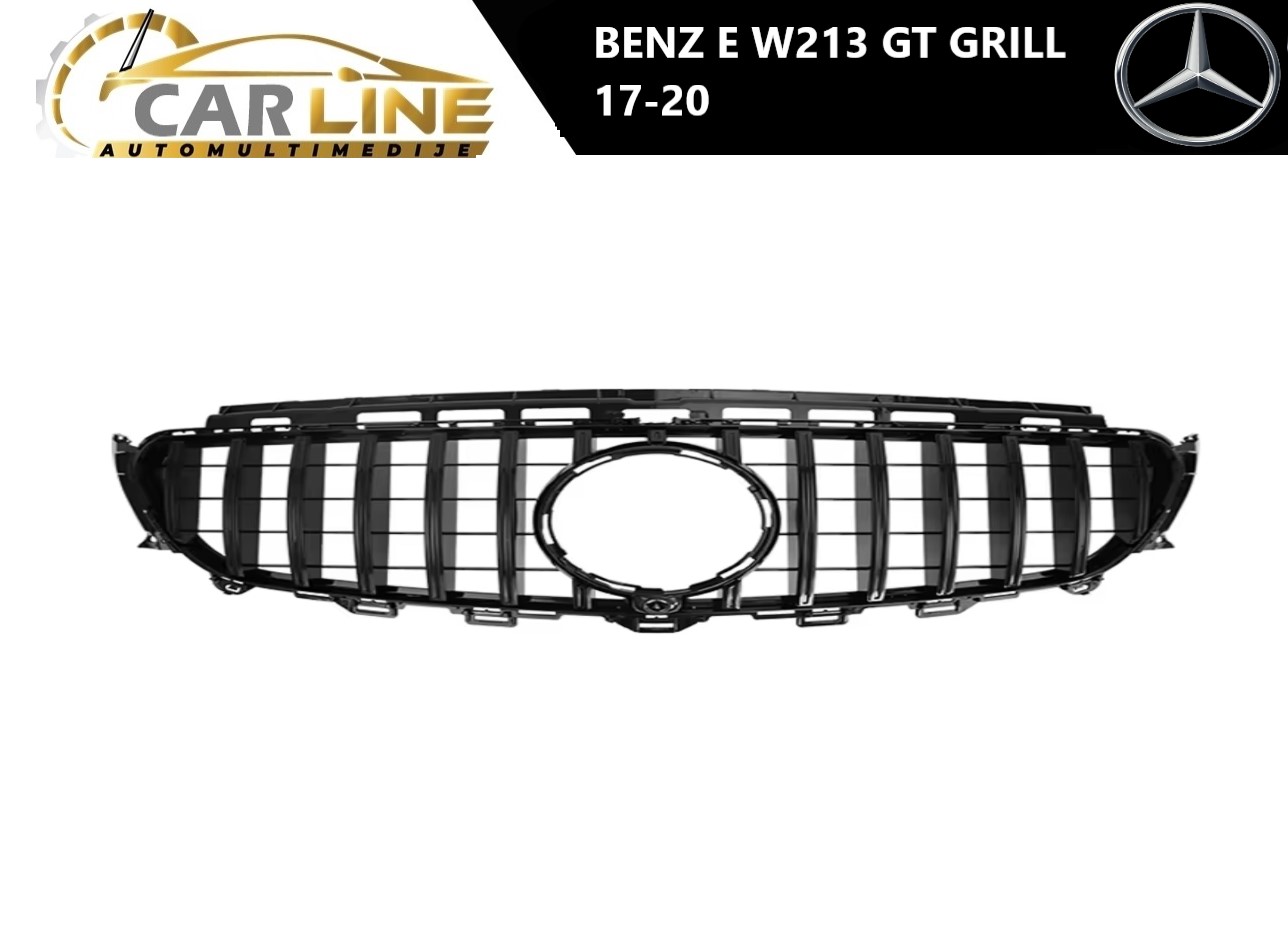MERCEDES E W213 GT PREDNJI GRILL  17-20