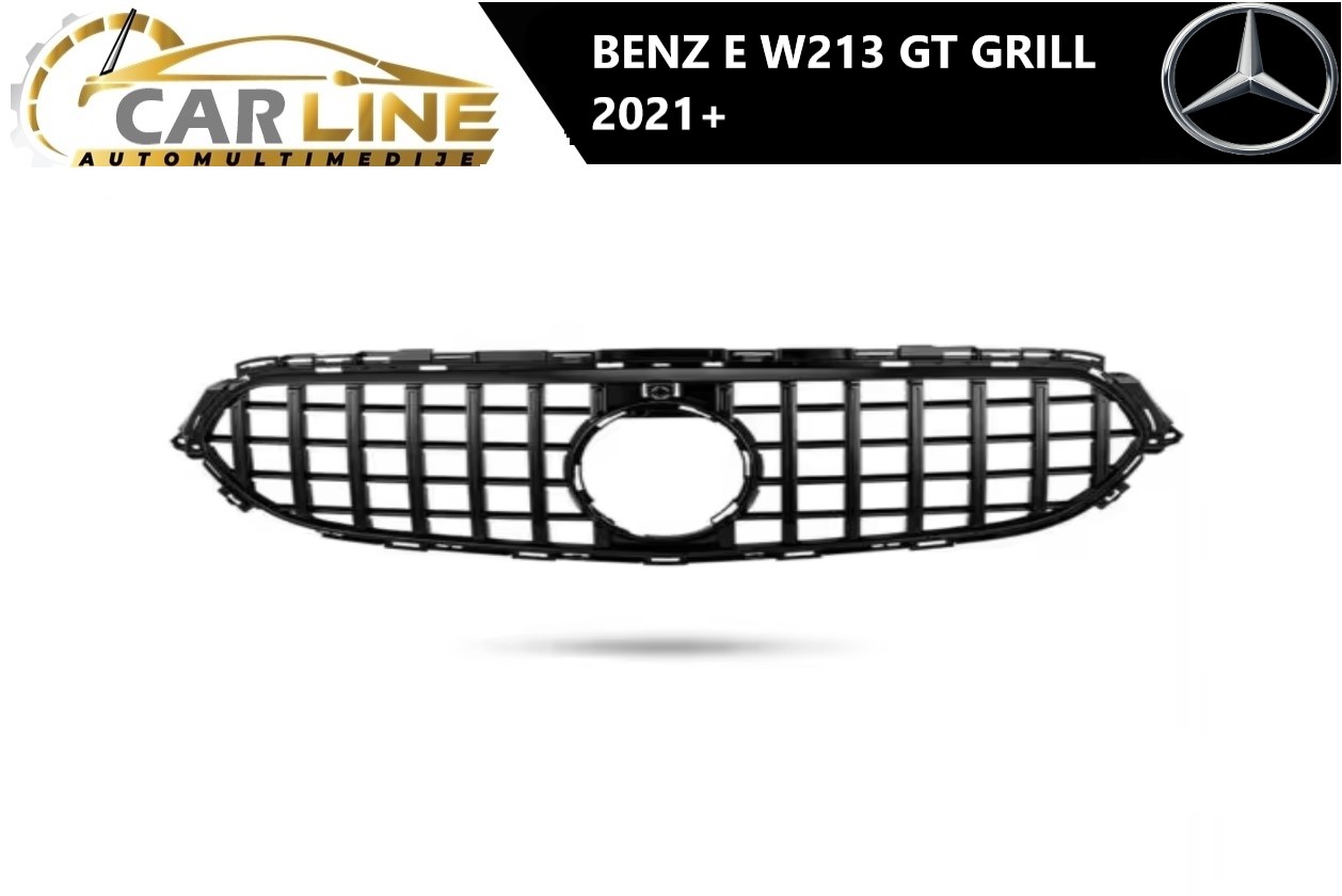 MERCEDES E W213 GT PREDNJI GRILL 2021+