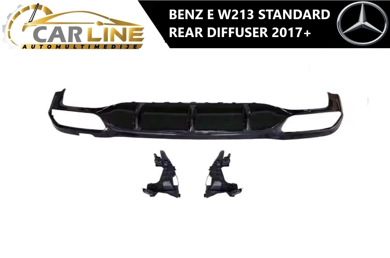 MERCEDES E W213 ZADNJI DIFUZOR 2017+