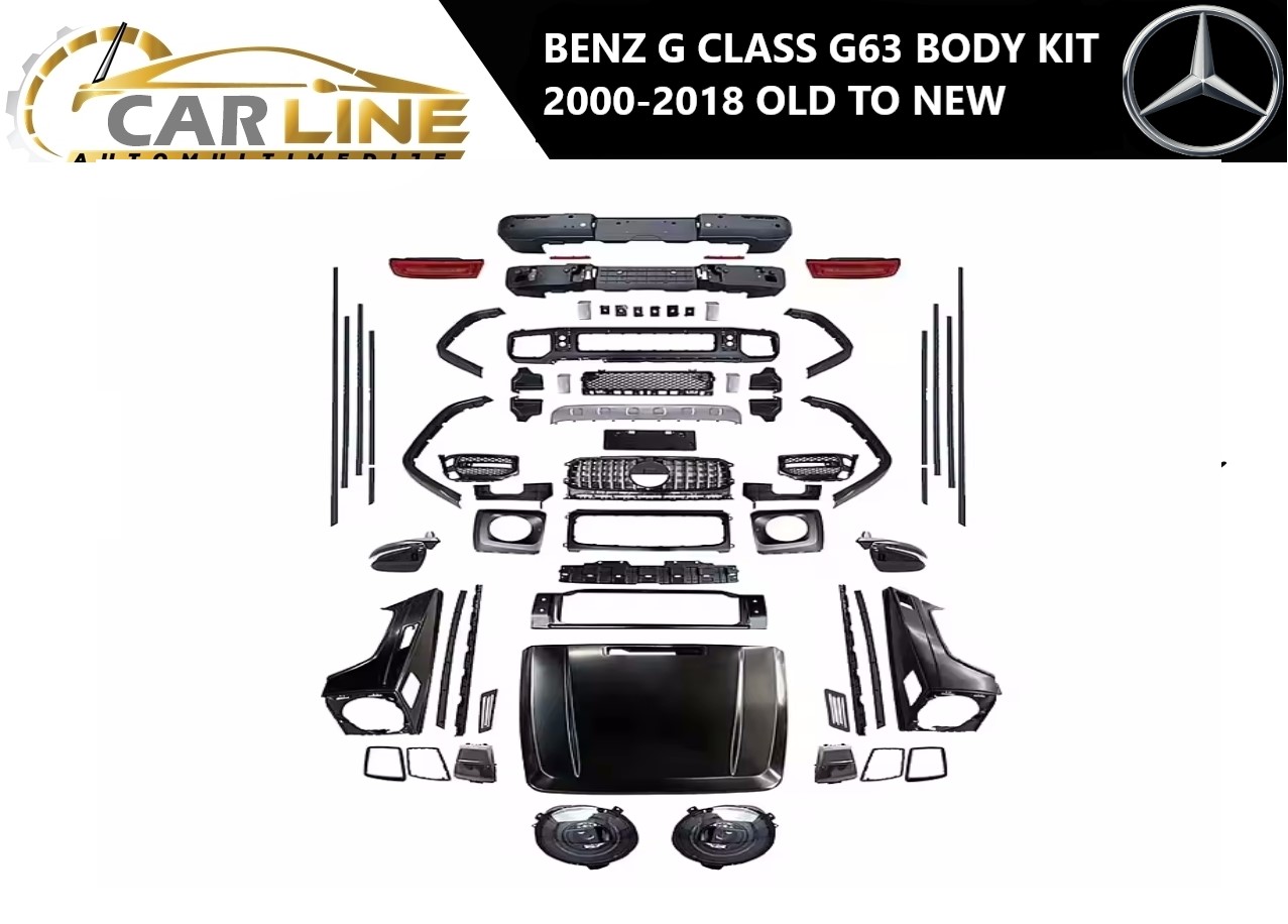 MERCEDES G KLASA G63 BODY KIT STARI U NOVI 2000-2018
