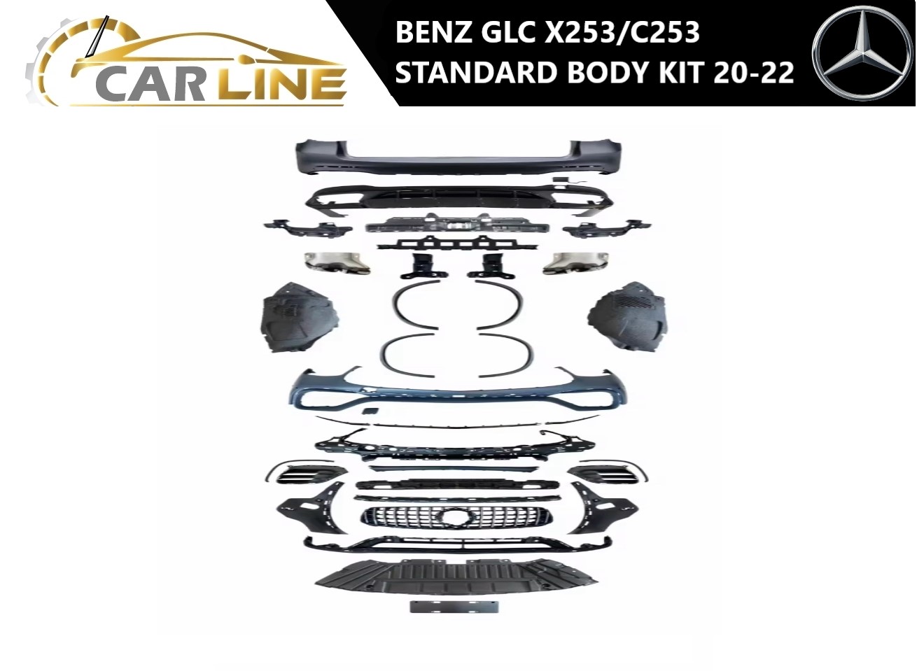 MERCEDES GLC X253/C253 BODY KIT 20-22