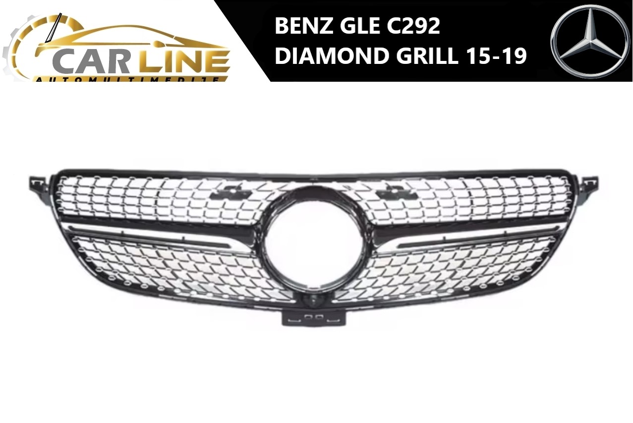 MERCEDES GLE C292 DIAMOND PREDNJI GRILL 15-19