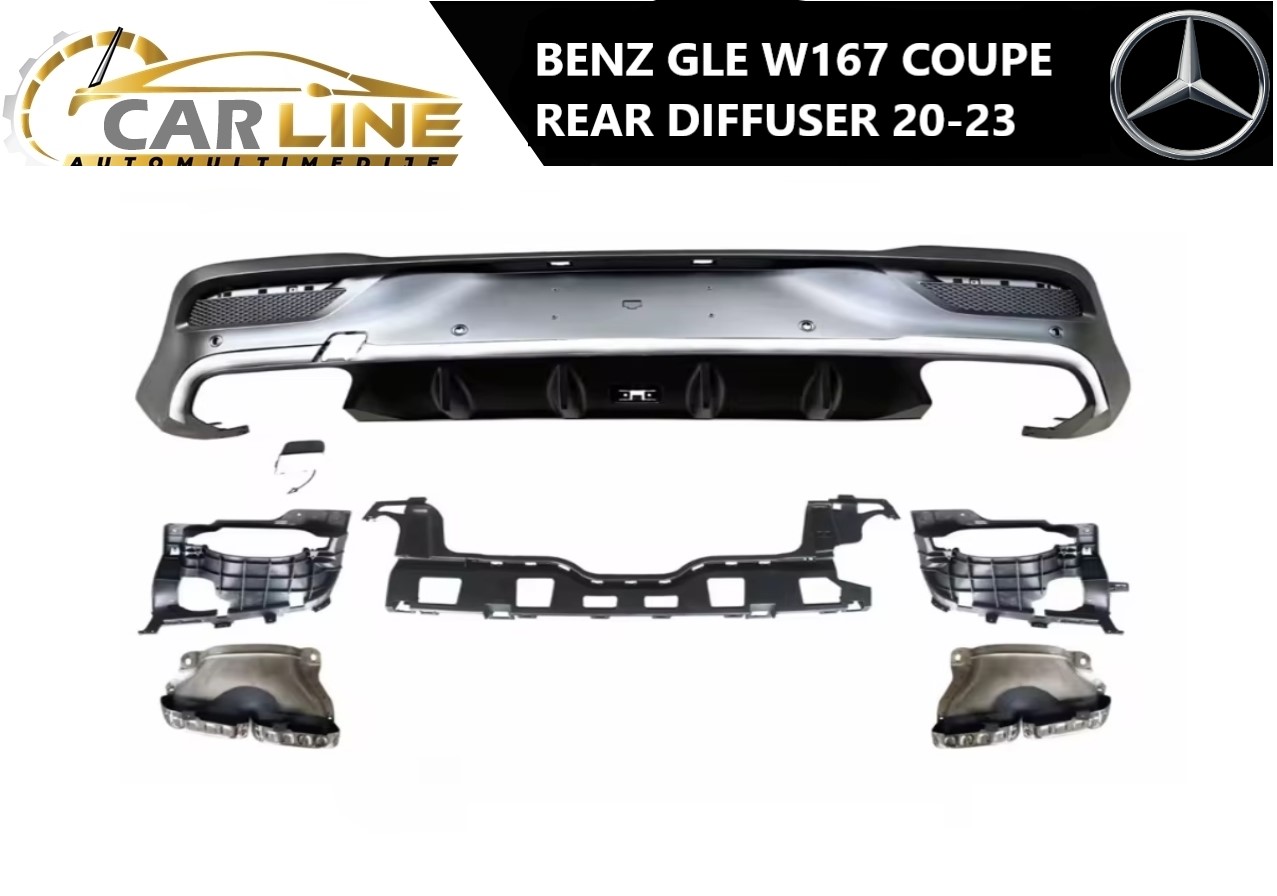 MERCEDES GLE W167 COUPE ZADNJI DIFUZOR 20-23