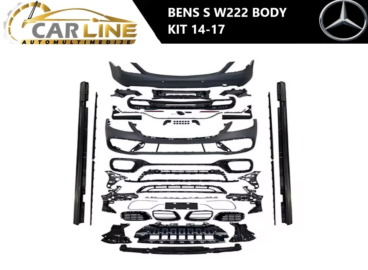 MERCEDES S W222 BODY KIT 14-17