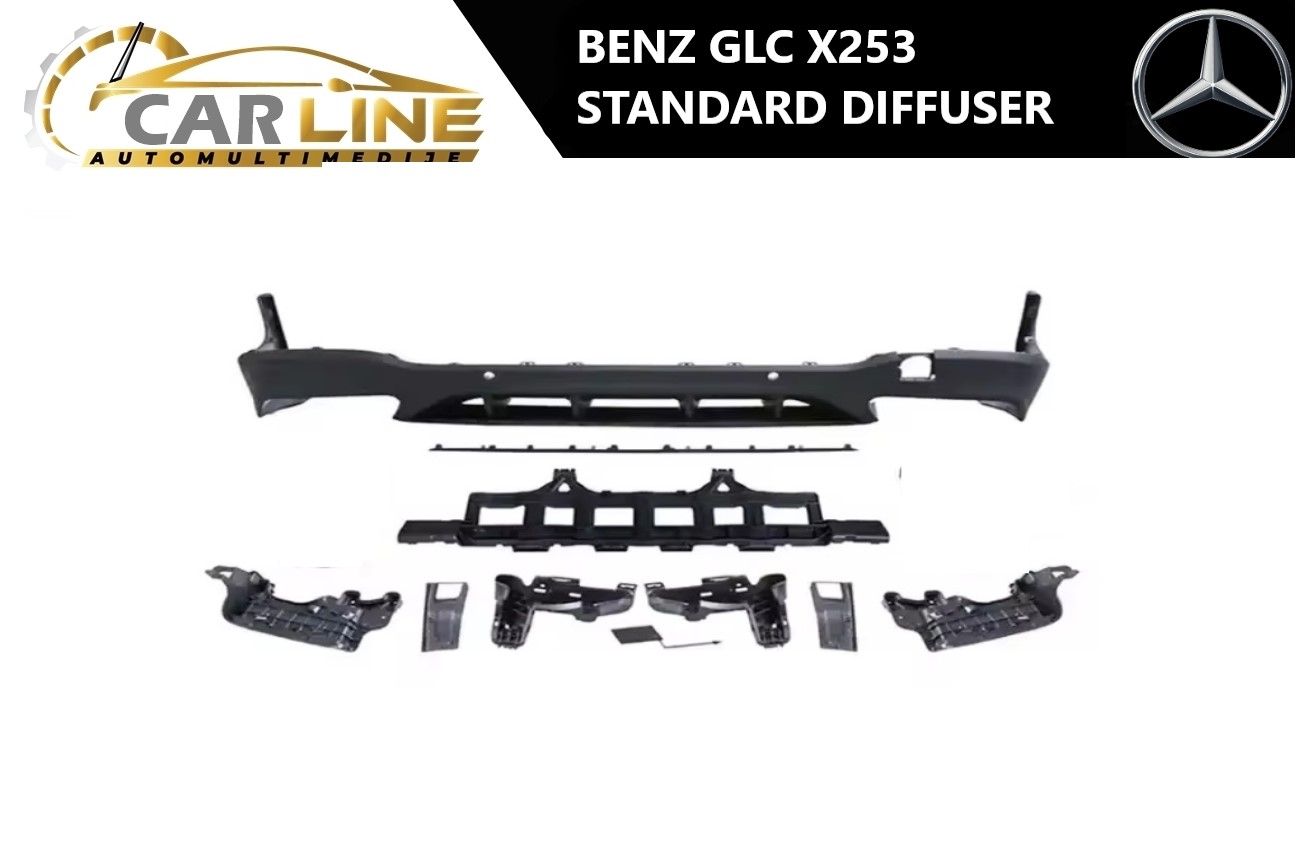 MERCEDES GLC X253/C253 ZADNJI DIFUZOR 16-19