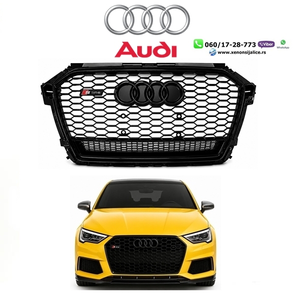 AUDI A1 15-20 MASKA S LINE RS