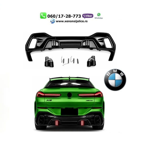 BMW X6 G06 18-26 DIFUZOR LED M