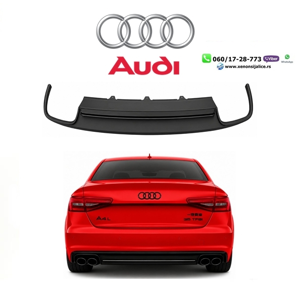 AUDI A4 12-16 DIFUZOR S LINE RS