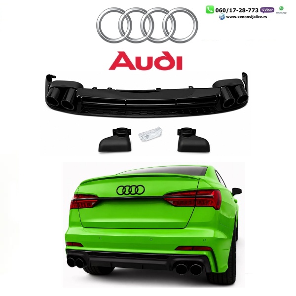 AUDI A6 18-24 DIFUZOR S LINE RS