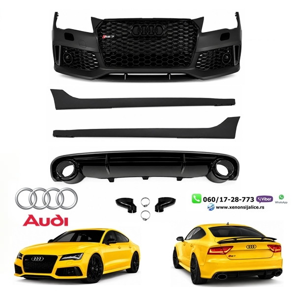 AUDI A7 09-15 BODY KIT S LINE RS