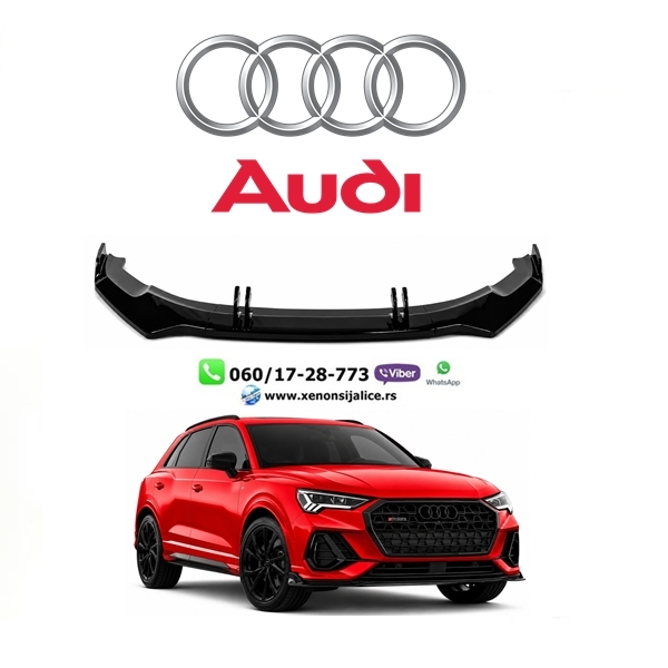 AUDI Q3 19-22 LIP S LINE RS