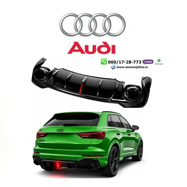 AUDI Q3 22-25 DIFUZOR LED S LINE RS