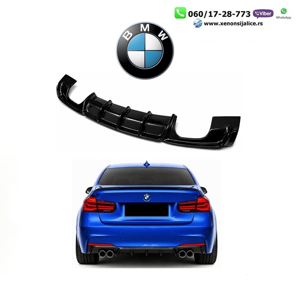 BMW 3 F30 11-19 DIFUZOR M